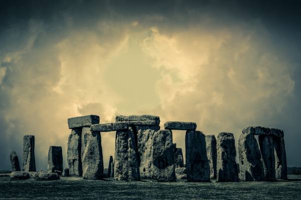 Photograph David Jordan Williams  Stonehenge Blue on One Eyeland